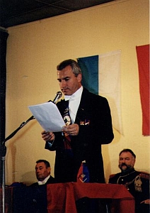 Didier Kinet Gnral prsident des Francs Arquebusiers de Vis